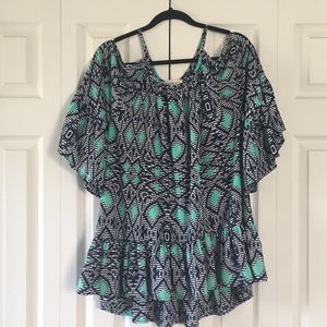 Patterned Blouse
